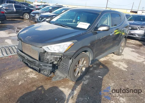 2014 Hyundai Santa Fe Sport 2.4L from USA, damaged, VIN 5XYZT3LB3EG172876